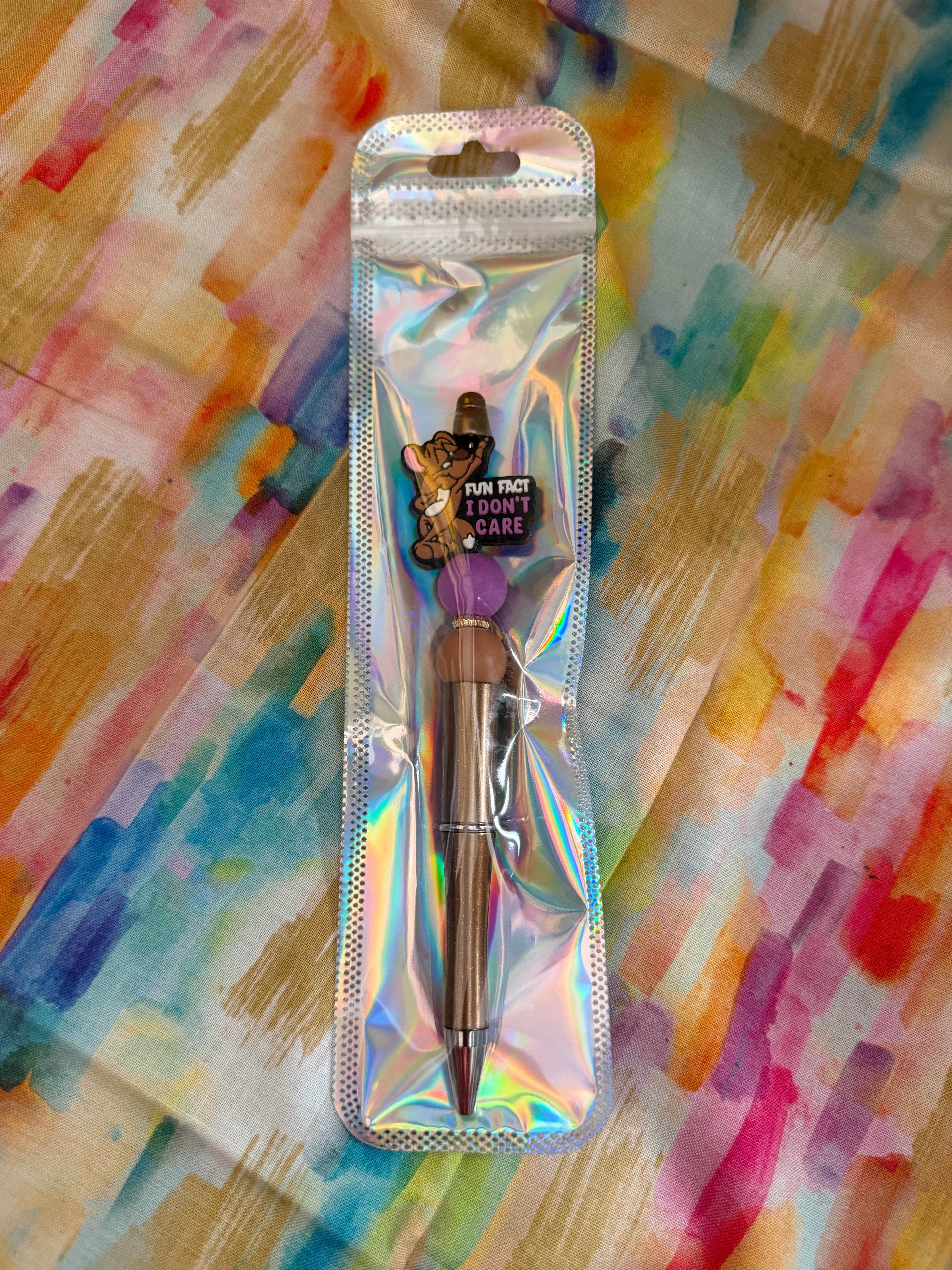 Fun Fact:I Don’t Care pen